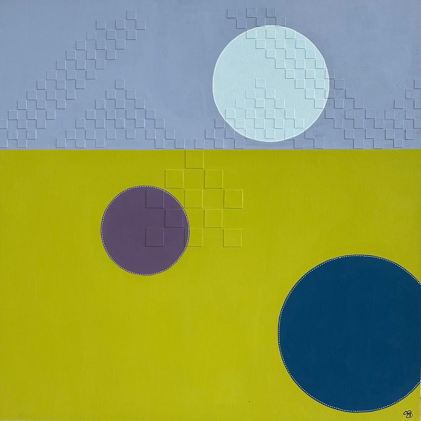 Dots 83, Mount Hood Valley | Original Art | Painting