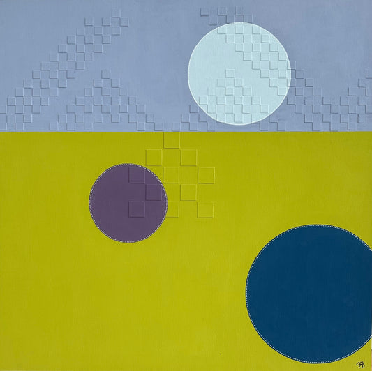 Dots 83, Mount Hood Valley | Original Art | Painting