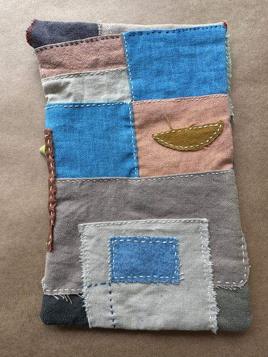 Flat Patchwork Pouch | Cloth | Handmade