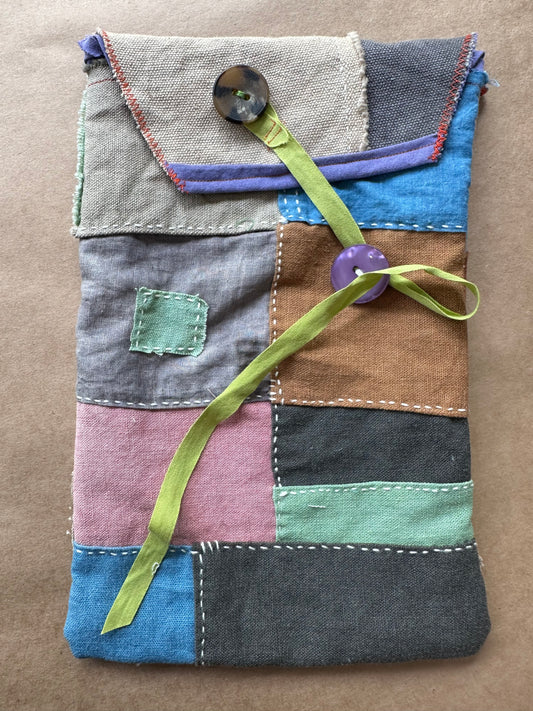 Flat Patchwork Pouch | Cloth | Handmade