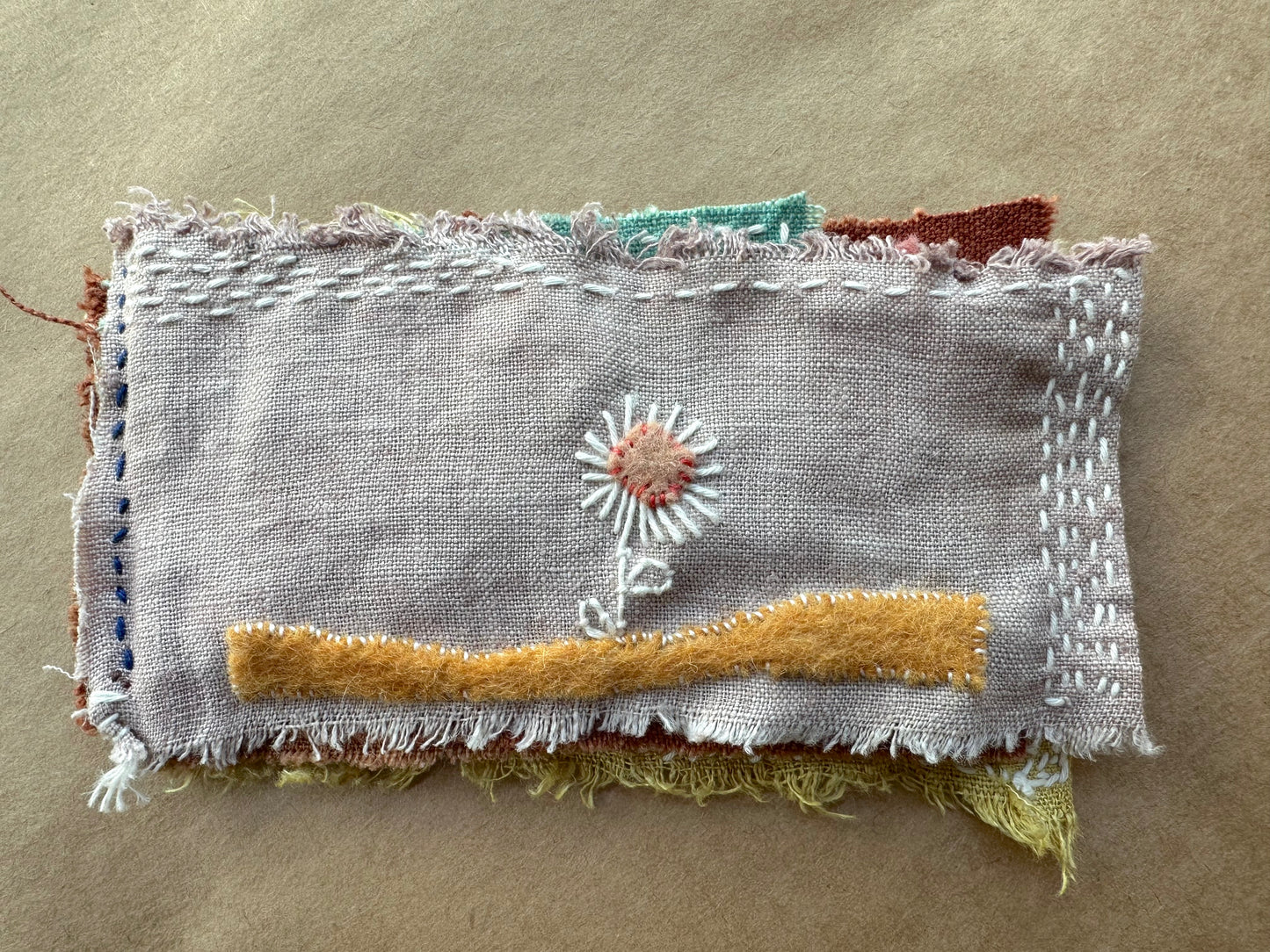 Flower Cloth Book | 6 Pages, Cotton + Linene