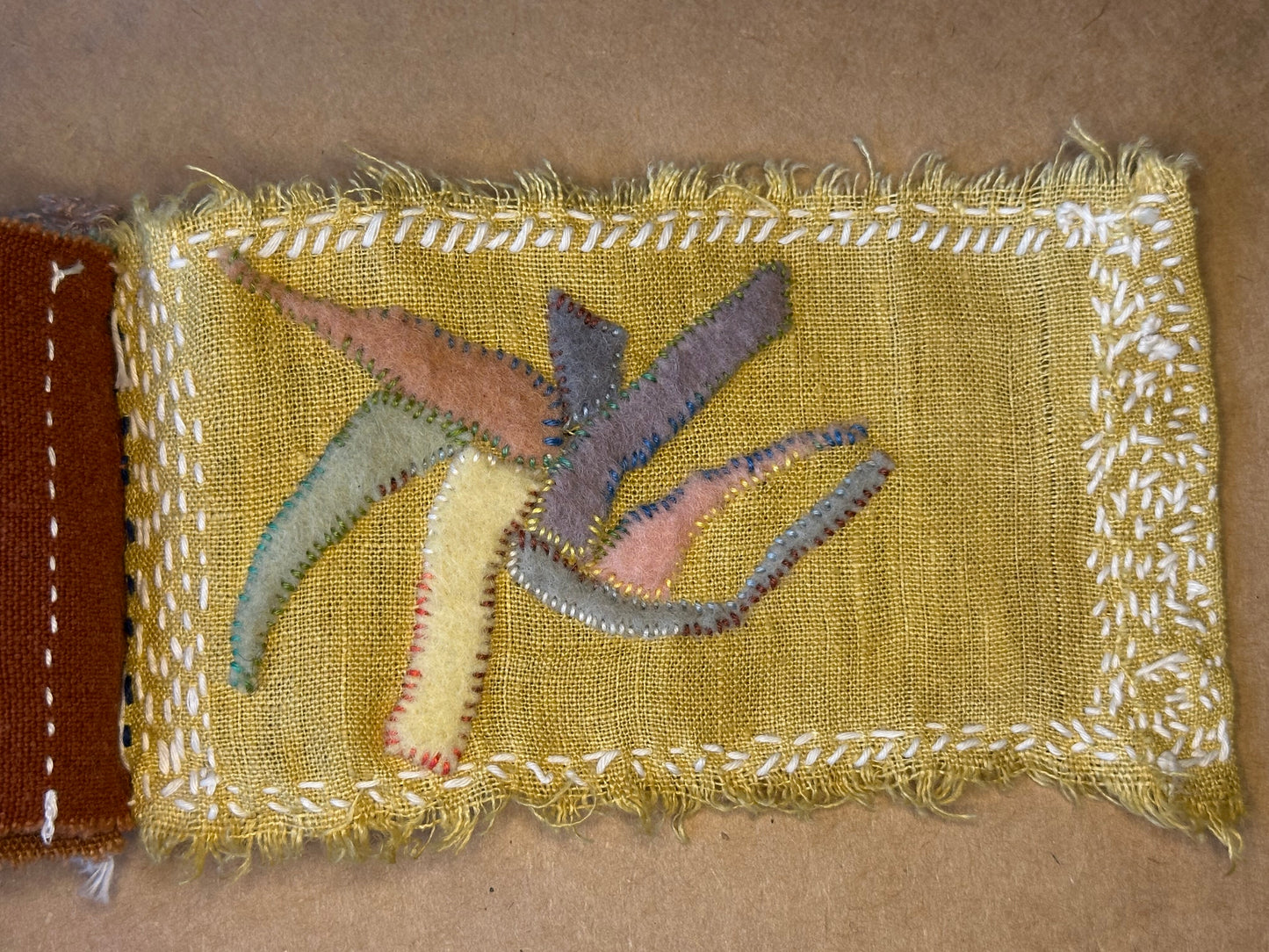 Flower Cloth Book | 6 Pages, Cotton + Linene