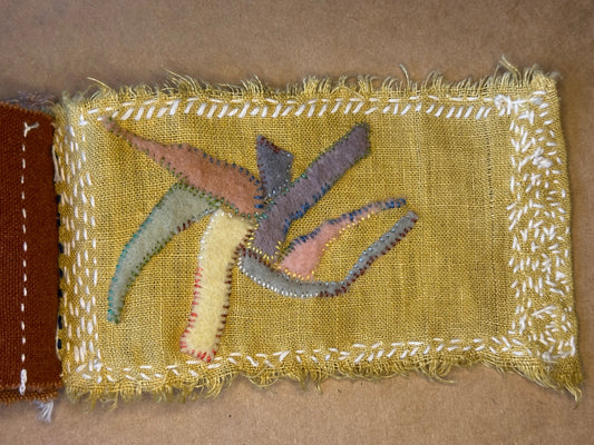 Flower Cloth Book | 6 Pages, Cotton + Linene