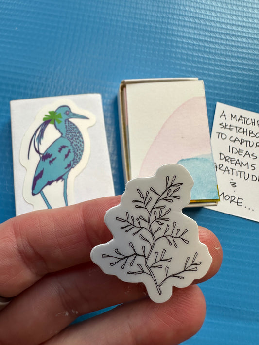 Matchbox Sketchbook | Empty Matchbox Repurposed | Paper Holder | 14 Pages