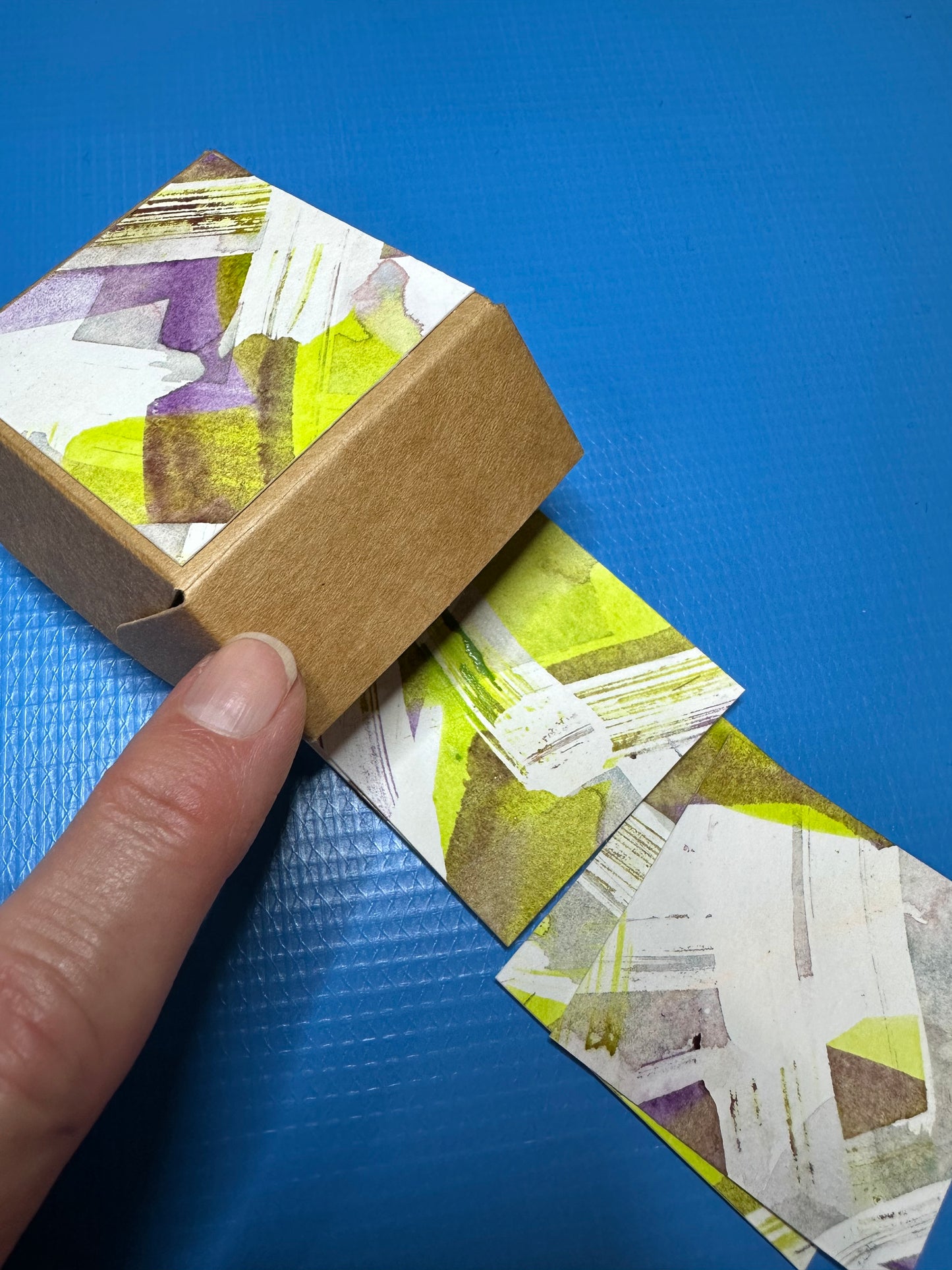 Box Sketchbook | Empty Box Repurposed | Paper Holder | 48 Pages