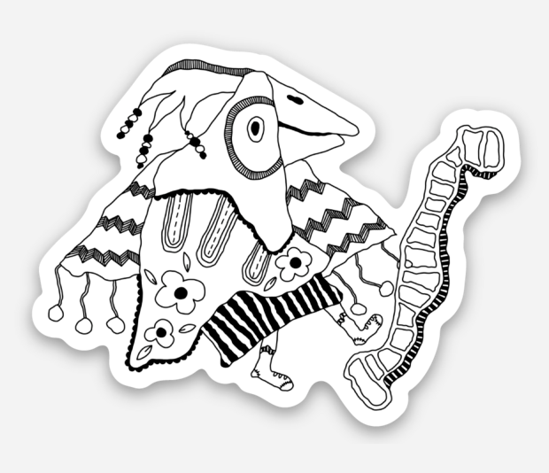 April 2023 | 2 x 1.5 Inch Die Cut Sticker