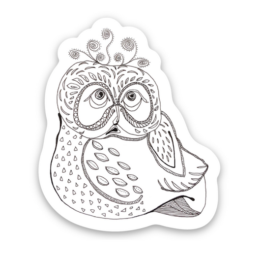 October 2023 | 1.5 x 1.75 Inch Die Cut Sticker