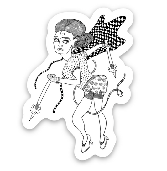December 2023 | 1.5 x 2 Inch Die Cut Sticker