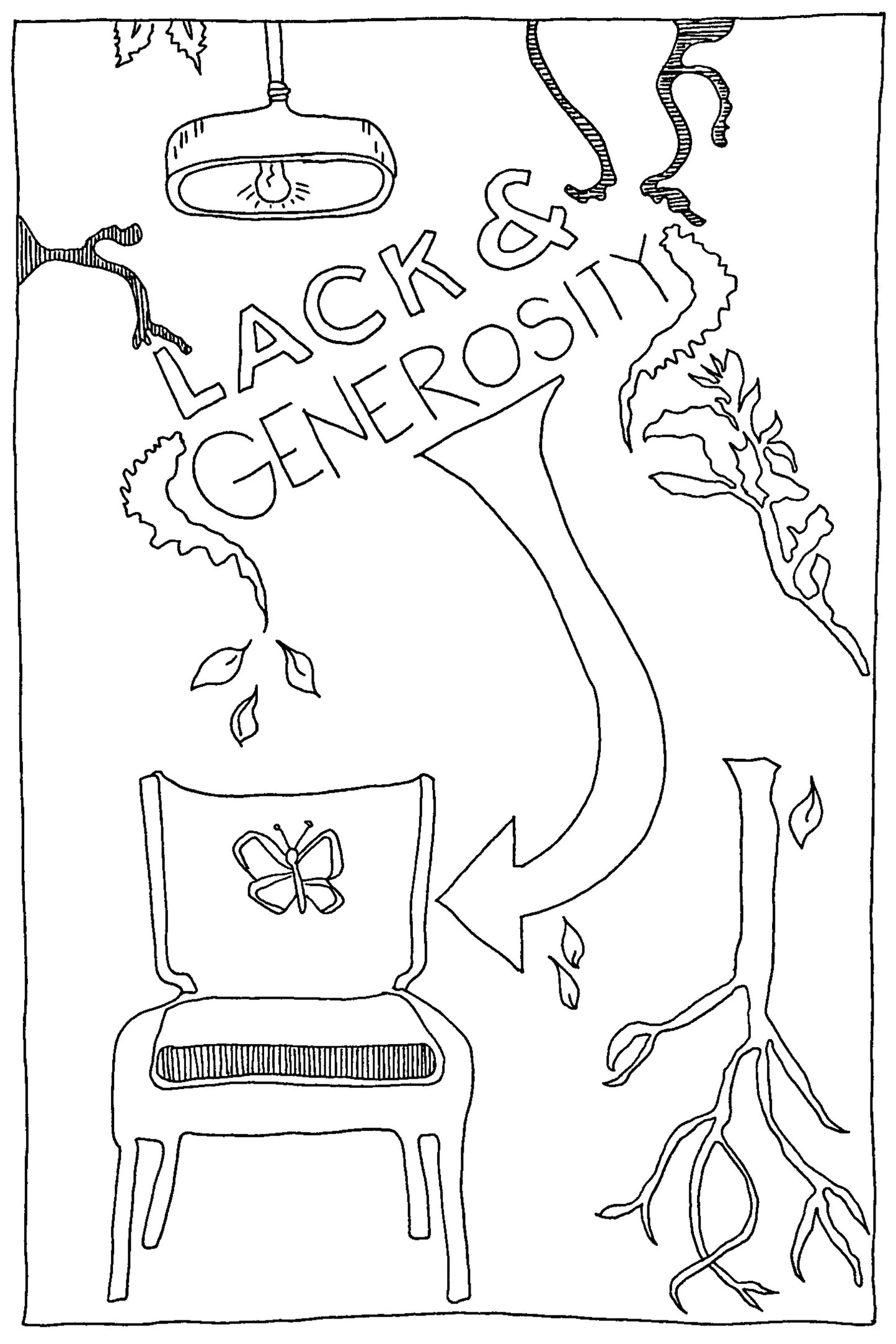 The Hermitess Papers Illustrations | Lack & Generosity | Four