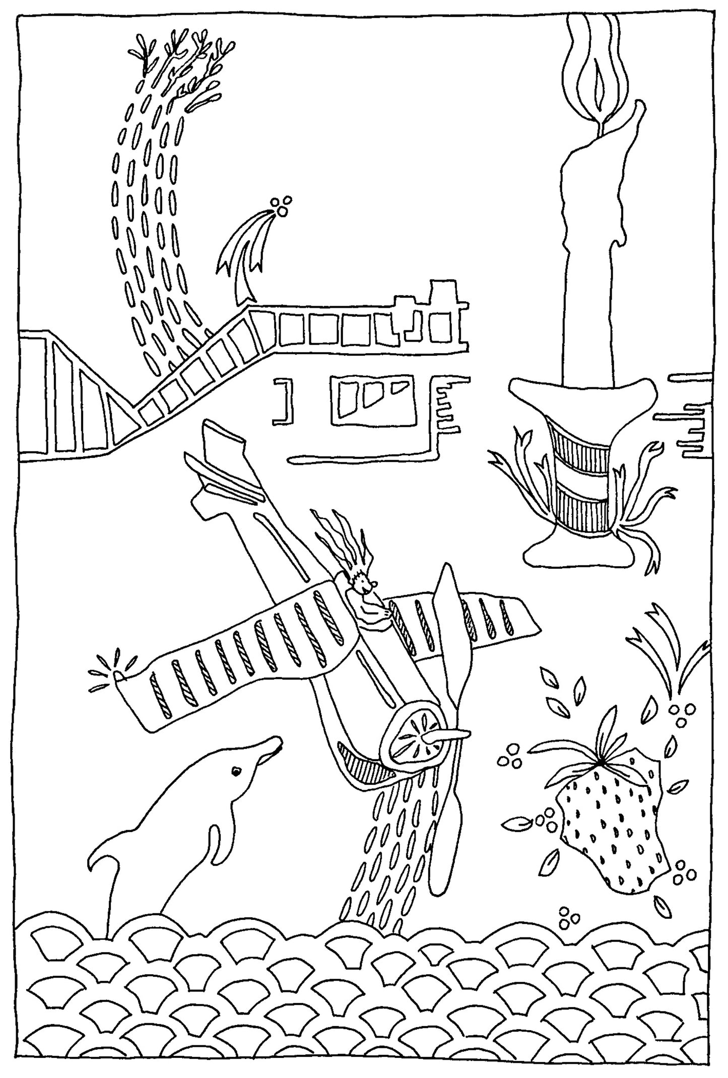 The Hermitess Papers Illustrations | Dis-ease: Moral Daily Dizziness | Five