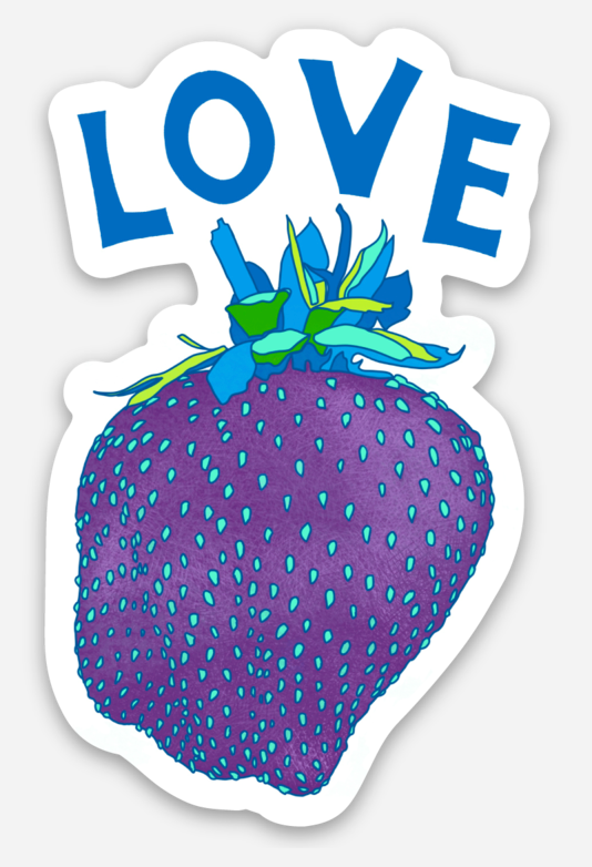 LOVE | Full Color Die-Cut Vinyl Sticker