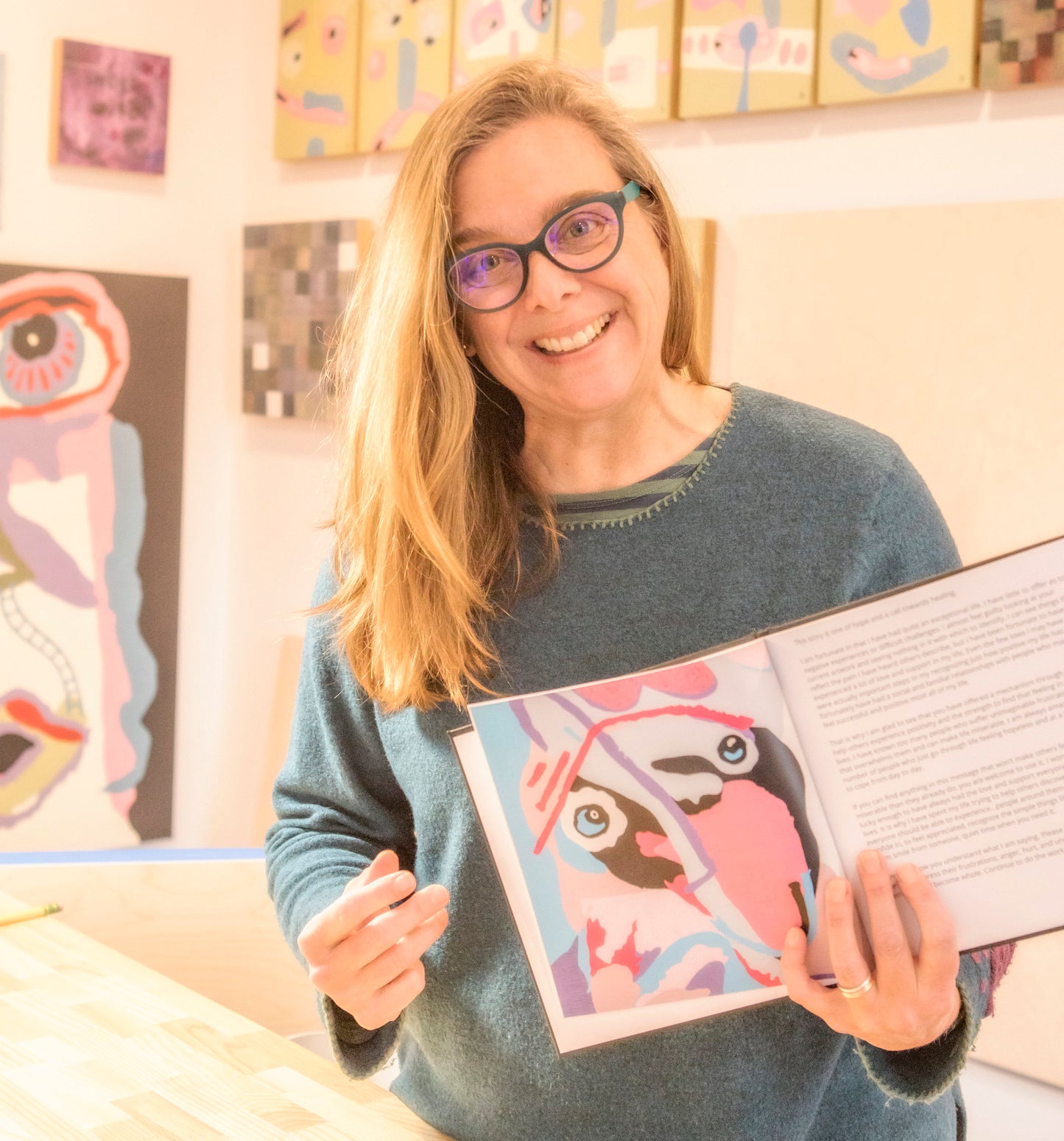 Hard Cover Art and Story Book