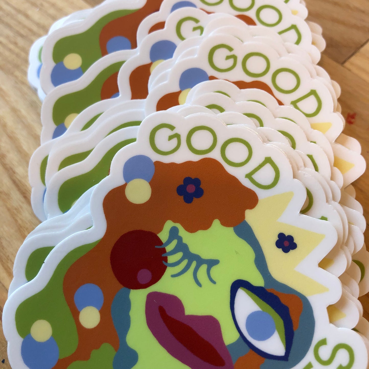 Good Vibes | 3 Inch Full-Color Die Cut Sticker