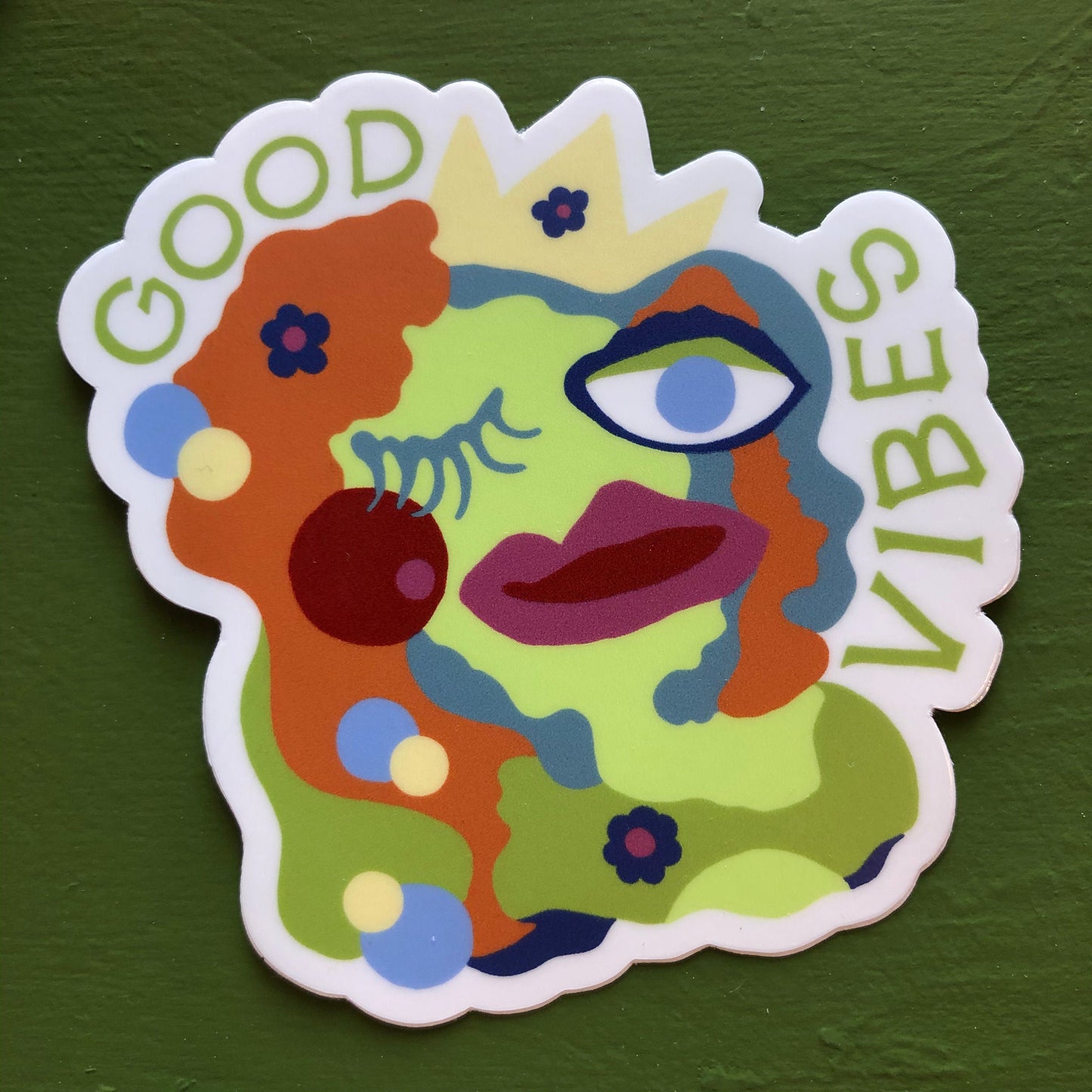 Good Vibes | 3 Inch Full-Color Die Cut Sticker