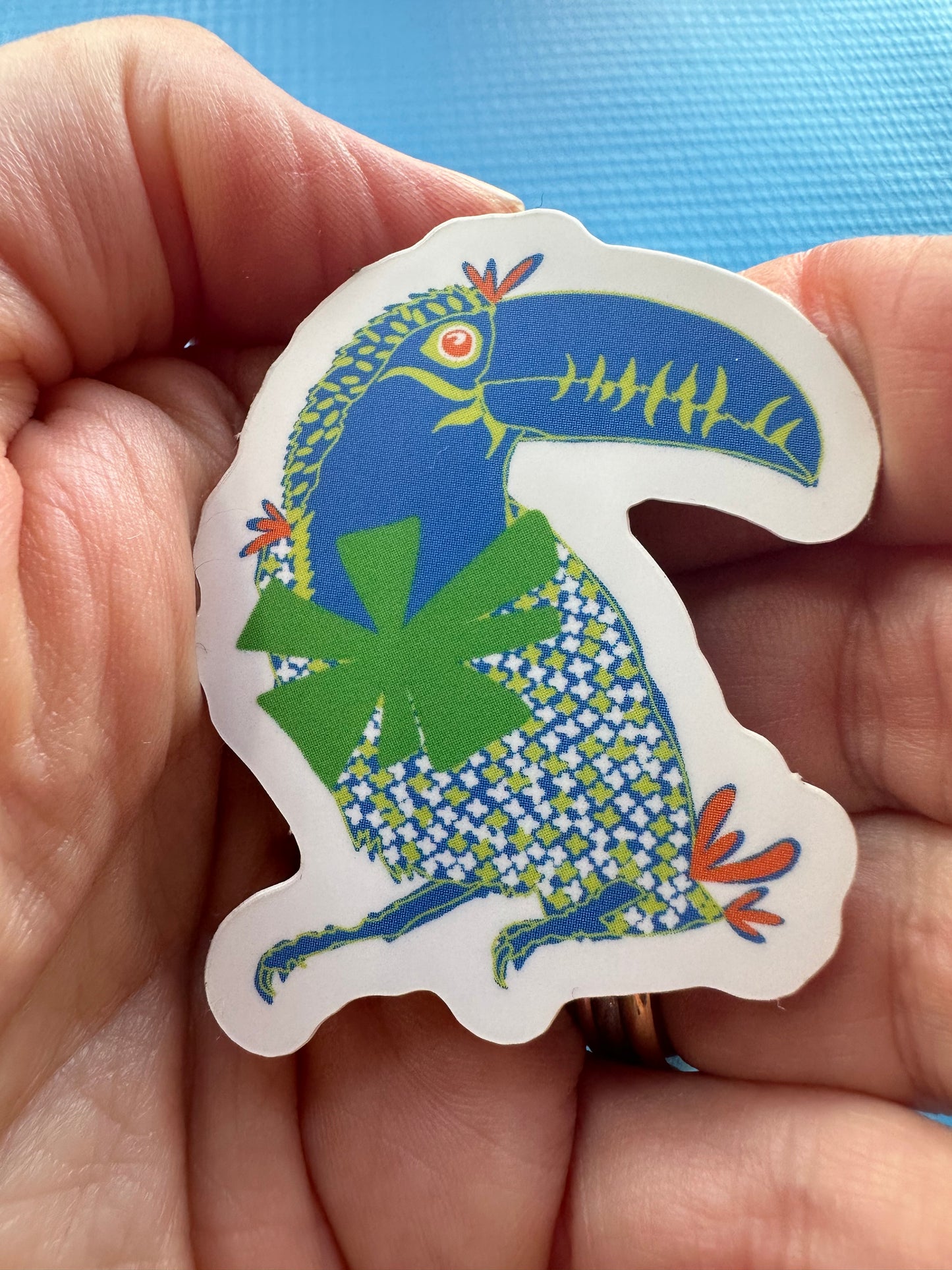 Tucan Star | OCT 2024 | 2 x 1.5 Inch Die Cut Sticker