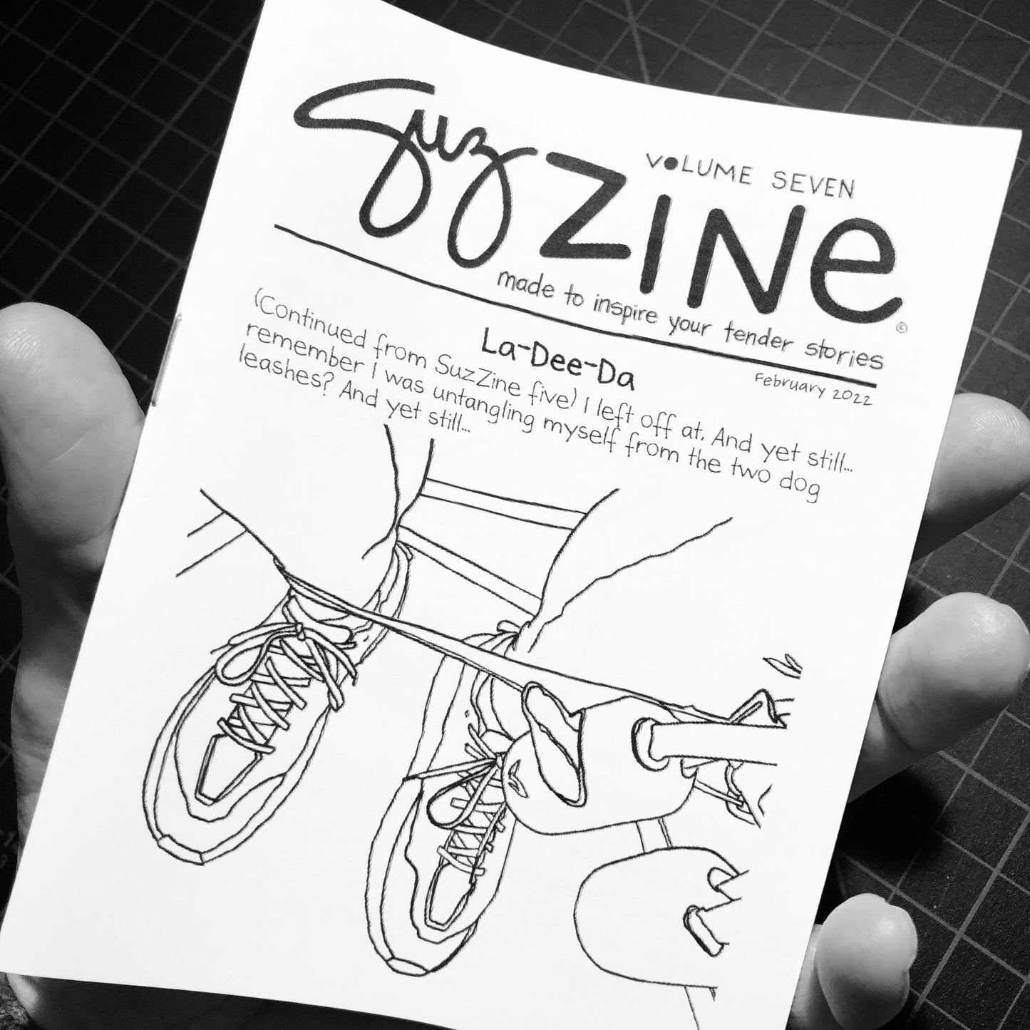 SuzZine—a monthly publication and subscription—made to inspire your tender stories.