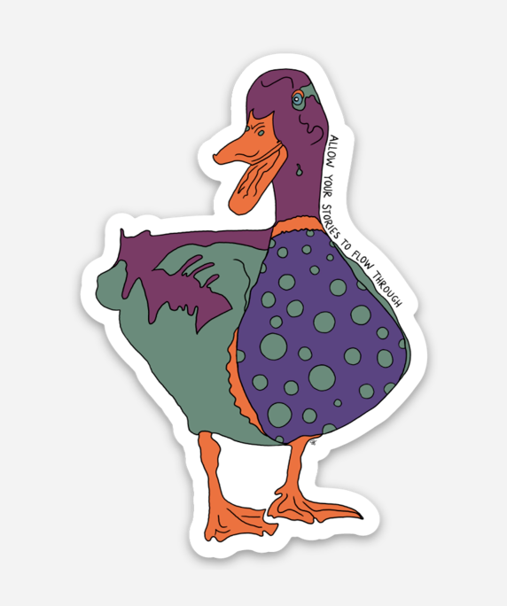 Quack Duck | Full Color Die-Cut Vinyl Sticker
