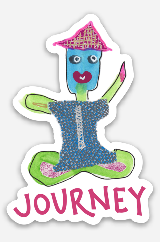 Journey | Full Color Die-Cut Vinyl Sticker