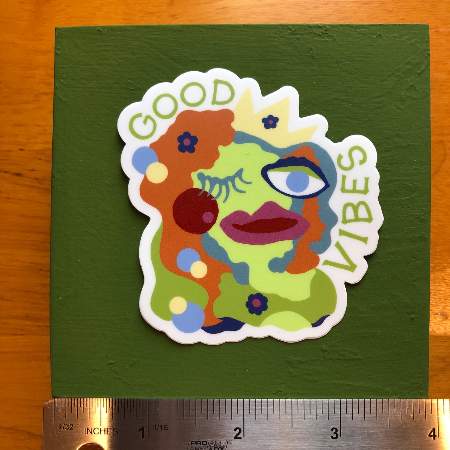 Good Vibes | 3 Inch Full-Color Die Cut Sticker